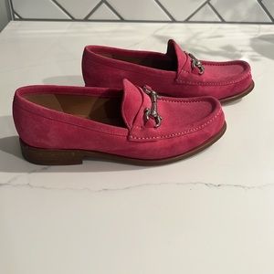 💗Salvatore Ferragamo hot pink loafers